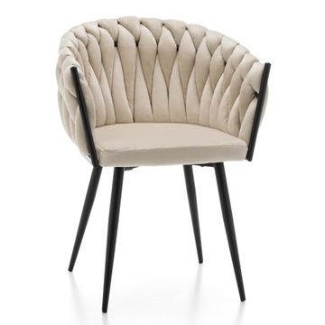 GLAMOUR LATINA SALON СТУЛ С ВЕЛЮРОВОЙ МЯГКОЙ ОБИВКОЙ