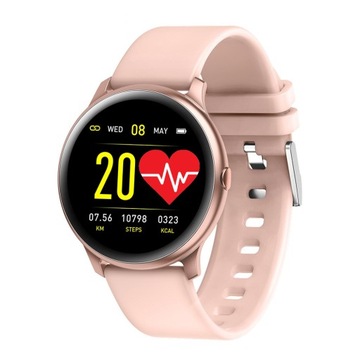 ZEGAREK DAMSKI SMARTWATCH EKG CIŚNIENIE GOLD ROSSO