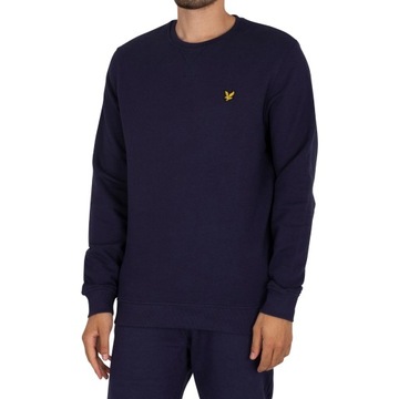 Lyle & Scott Bluza ML424VOG Granatowy Regular Fit