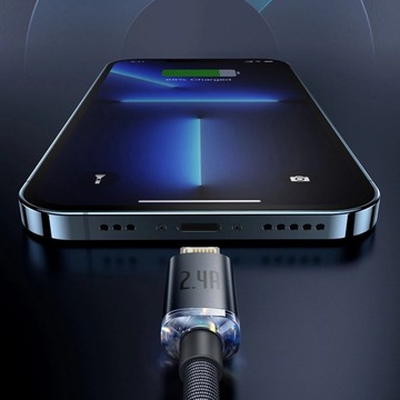 Кабель Baseus Crystal Shine Series, USB-кабель для быстрой зарядки и передачи данных