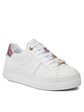 GUESS ELEGANCKIE, KOMFORTOWE, ŚLICZNE SNEAKERSY / PÓŁBUTY R.35 GUS390