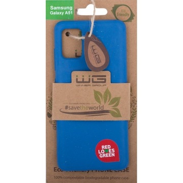 Задний чехол ECO 100% Samsung Galaxy A51/синий