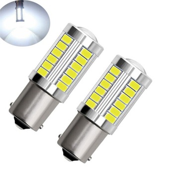 2X 1156 P21W BA15S 382 Светодиодные ДХО заднего хода, боковые повороты