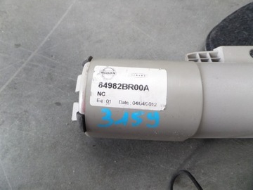 Nissan Qashqai+2, световая шторка багажника