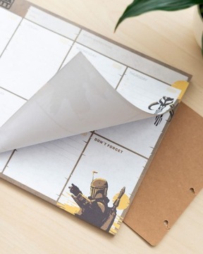 План урока А4 Планировщик «Книга Бобы Фетта»