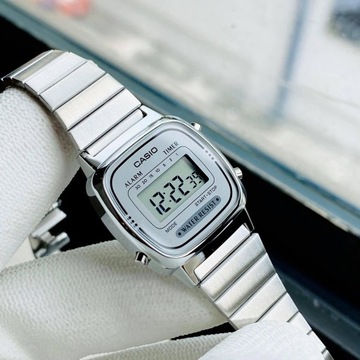 ЧАСЫ ЖЕНСКИЕ CASIO LA670WA-7D (zd597a) + КОРОБКА + ГРАВИРОВКА