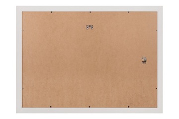 Рамка 60х80 см белая деревянная - Рамка 80х60 см