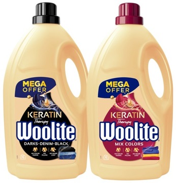 Woolite Płyn do prania Color Dark Zestaw 2x4,5L