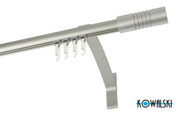 Карнизы, одинарный потолочный рельс, 220 см, 5 ножей