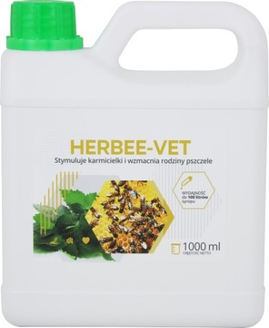 HERBEE-VET 1000 ml stymulator dla pszczół, rodzin