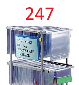 OKŁADKA 247 mm GRUBA REGULOWANA OKŁADKI SZTAPEL TUSZYMA