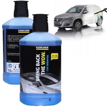 NOWOŚĆ! PŁYN SZAMPON SAMOCHODOWY KARCHER BŁYSK EKOLOGICZNY 6.295-750.0 1l