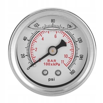 МАНОМЕТР ДАВЛЕНИЯ ТОПЛИВА 0–160 PSI