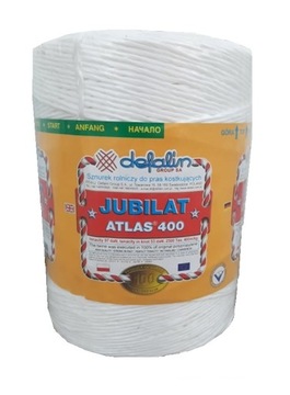 GRUBY SZNUREK ROLNICZY DO PRASY - DEFALIN ATLAS 400 - 1600M - 2500 TEX