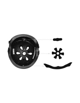 Детский защитный шлем SCOOTER BIKE 48-58 MoMi Хаки зеленый