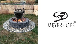 MEYERHOFF ЭМАЛЬНЫЙ КОТЕЛ 10л Жареный картофель, тушеное мясо, жареный картофель фри