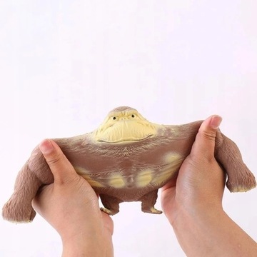 Большой гигантский антистрессовый орангутан-игрушка-непоседа Squish