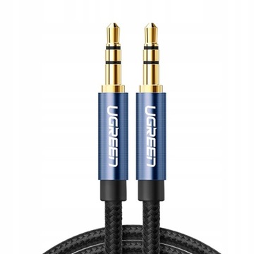 UGREEN MOCNY KABEL PRZEWÓD AUDIO WTYCZKA MINI JACK DO MINIJACK 3,5MM AUX 3M