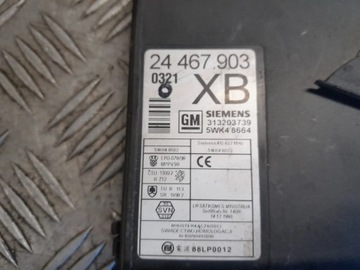 OPEL CORSA C 3 DVEŘE HB MODUL POHODĚ 24467903 XB