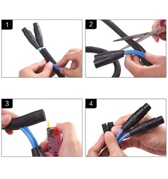 ОРГАНАЙЗЕР КАБЕЛЬНАЯ КРЫШКА 17-28мм ПЛЕТЕННАЯ КРЫШКА 3м