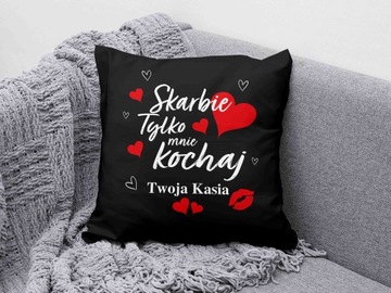 Подушка подарок ко Дню святого Валентина УЗОРЫ js