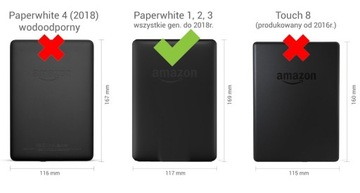 Чехол для Kindle Paperwhite 1/2/3, силиконовая задняя часть 01 мрамор