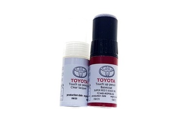 TOYOTA LAKIER ZAPRAWKOWY FARBA BAZA CZERWONY 3P0