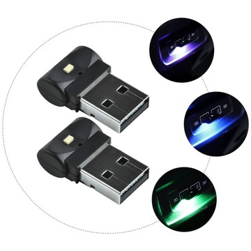 Освещение салона автомобиля Светодиодное USB-освещение