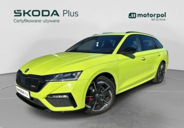 Skoda Octavia IV RS Kombi 2.0 TSI 245KM 2023 Skoda Octavia combi RS 245KM, ACC, LED Matrix, Podgrzewane 4 fotele, Virtu