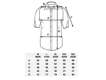 KOSZULA MĘSKA W KRATKĘ 100% BAWEŁNY KRÓTKI RĘKAW ROZ.L 41/42 KS14KR