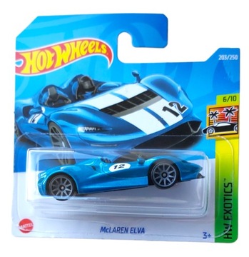 HW HOT WHEELS McLAREN ELVA HW EXOTICS NOWY 2022