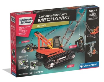Лабораторія механіки кран CLEMENTONI 50402