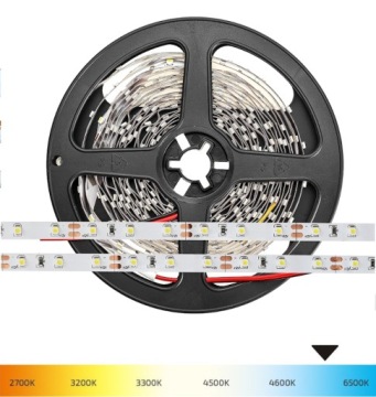 Taśma LED 3528 SMD 300 12V BIAŁA ZIMNA 6000K 1m