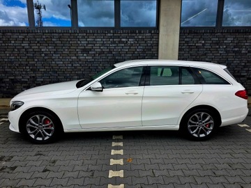 Mercedes Klasa C W205 Kombi 200 184KM 2017 Mercedes C200 kombi bezwypadkowy, serwis ASO, hak, automat, zdjęcie 22