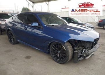 BMW X6 G06 2021 BMW X6 2021r., SDRIVE40I, od ubezpieczalni 3.0 Benzyna 335KM