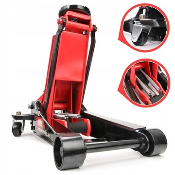 НИЗКОПРОФИЛЬНЫЙ АВТОМОБИЛЬНЫЙ ДОМКРАТ 3,5 ТОННЫ 2-ПОРШНЕВОЕ КАЧЕСТВО