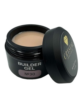 Builder Gel #30 CRYSTAL PROFESSIONAL, 30ml żel budujący