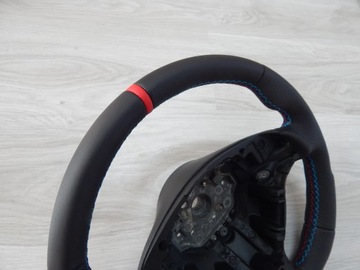 BMW E46 — спортивный руль под дерево — отделка