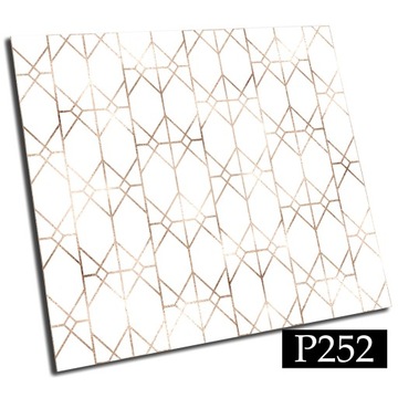 Kafelki PCV samoprzylepne 20cm Złoty Róż Linia