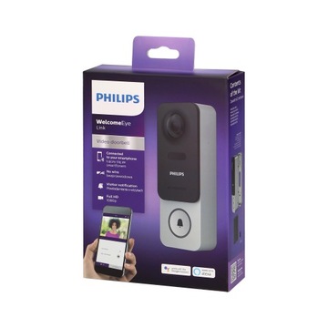 PHILIPS Link ВИДЕО WiFi дверной звонок + APKA