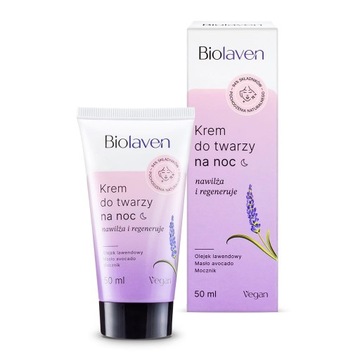 BIOLAVEN Krem do twarzy na noc Sylveco OUTLET