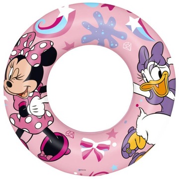 MINNIE KOŁO KÓŁKO DMUCHANE DO PŁYWANIA NA BASEN 3+
