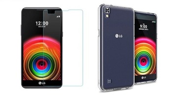 ETUI ULTRA CIENKIE DO LG X POWER + SZKŁO HARTOWANE