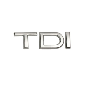 EMBLEMAT AUDI ZNACZEK TYŁ TDI KLAPA TYŁ CHROM OEM