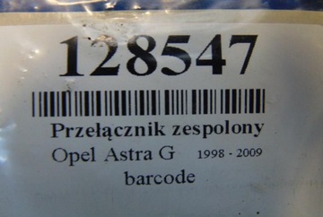 OPEL ASTRA G 1.4 16V PŘEPÍNAČ KOMBINOVANÝ