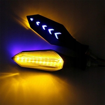 22 4X светодиодный указатель поворота для мотоцикла Semafor 12V