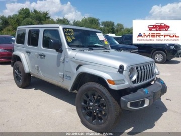 Jeep 2024 Jeep Wrangler 2024r, Sahara, Hybrid, 4x4, 2.0L 2.0 Hybryda 375KM