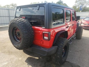 DVEŘE LEVÝ ZADNÍ KPL JEEP WRANGLER SPORT JL 2018-
