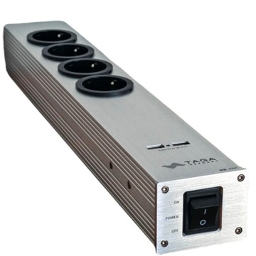 Listwa zasilająca TAGA Harmony PF-400USB srebrna