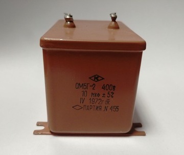 Kondensator OMBG-2 400V 10uF